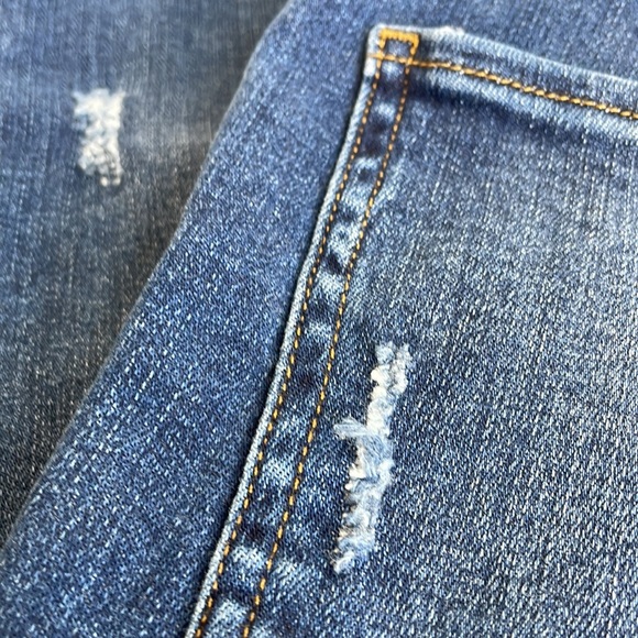 SPANX DISTRESSED SKINNY JEANS #20203R Small - Picture 10 of 14